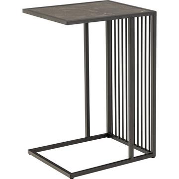 Table d'appoint Iola marbre noir 35