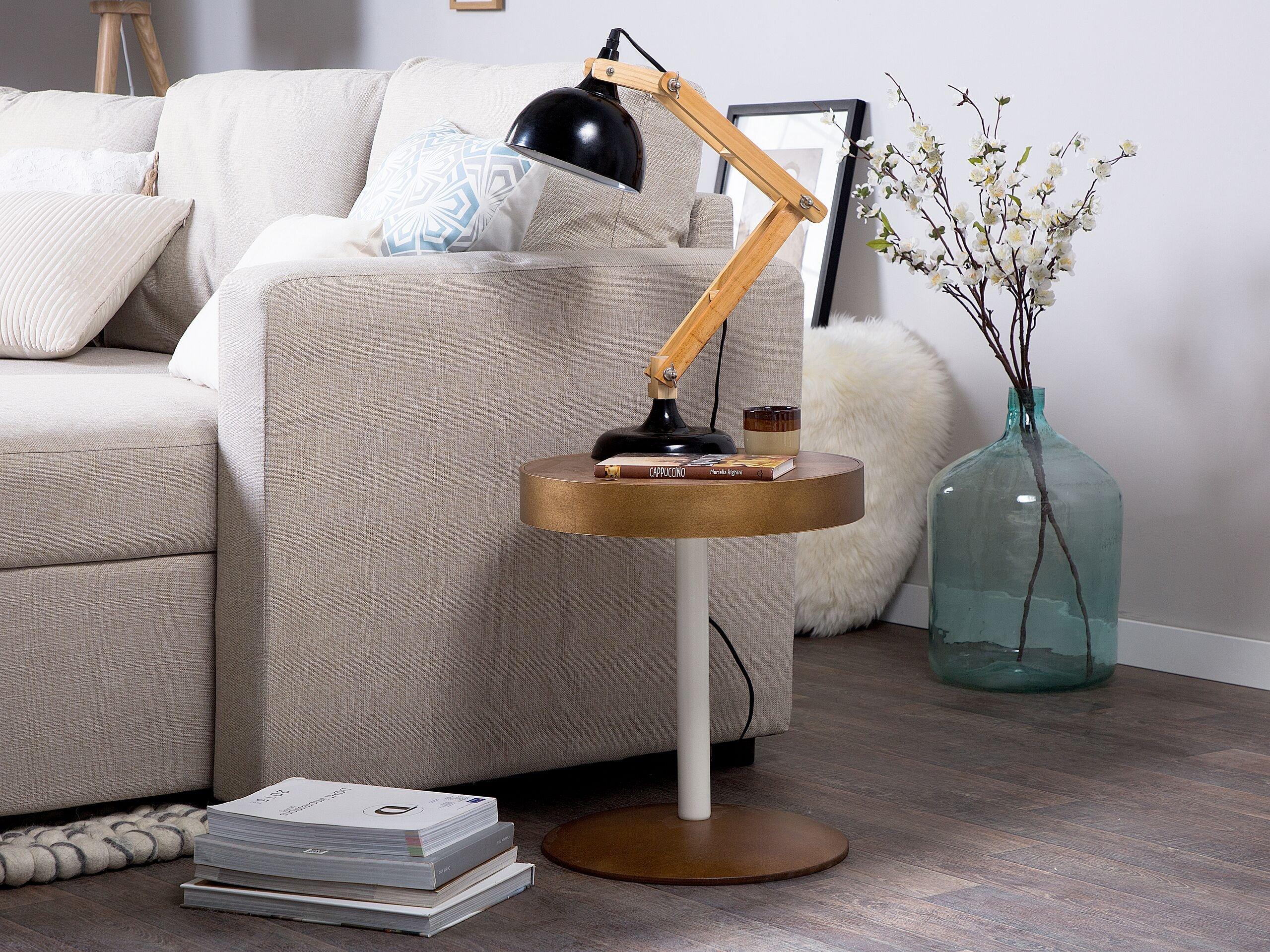 Beliani Tavolino da caffè en Fibra a media densità (MDF) Scandinavo OREGON  