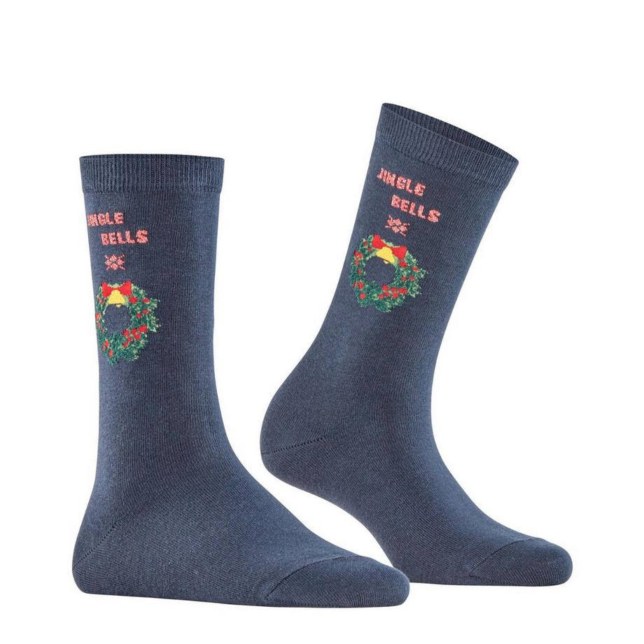 Burlington Calze a mezza gamba Jingle Bells  