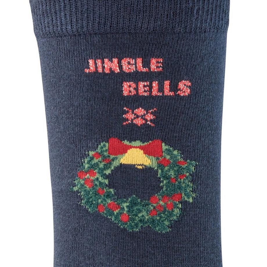 Burlington Calze a mezza gamba Jingle Bells  