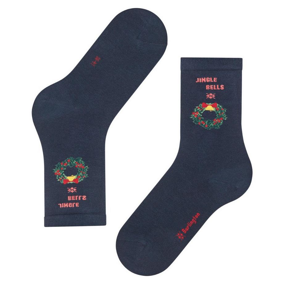 Burlington Calze a mezza gamba Jingle Bells  