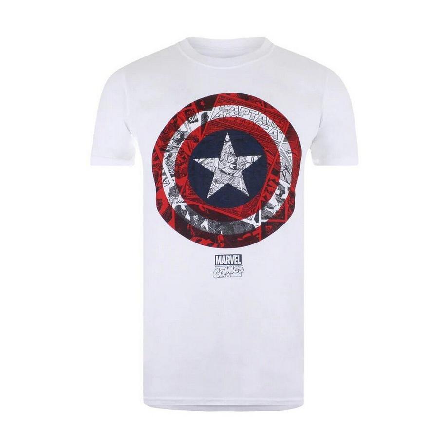 CAPTAIN AMERICA Schild T-Shirt  