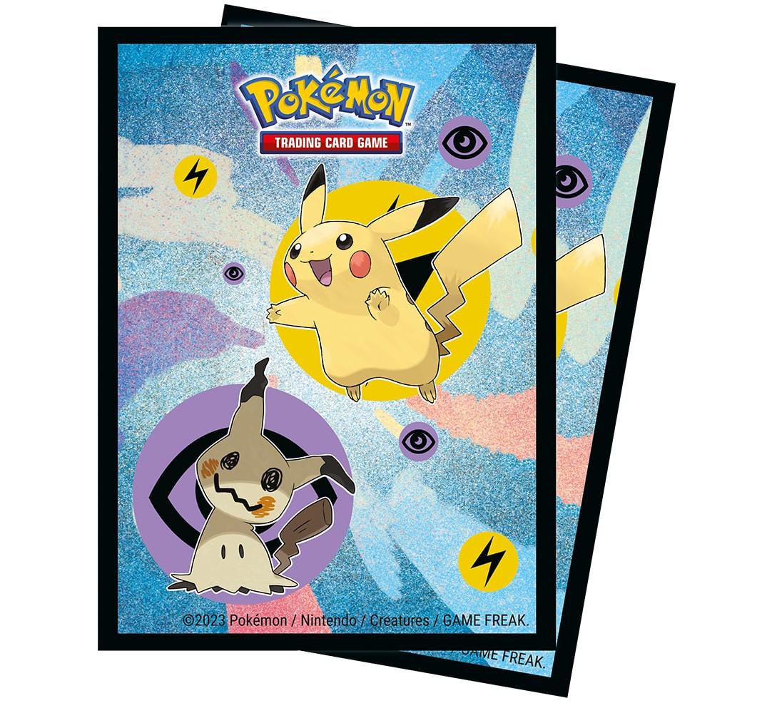 Ultra PRO  Pikachu & Mimikyu Deck Protectors Sleeves/Hüllen (65) - Ultra PRO 