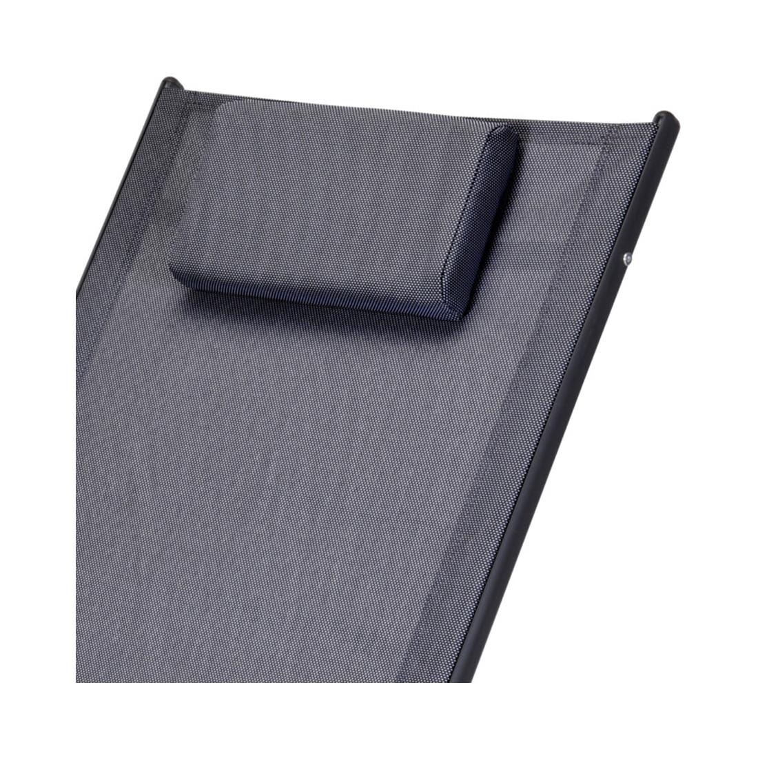 FS-STAR Schaukelstuhl mit Kissen dunkel  