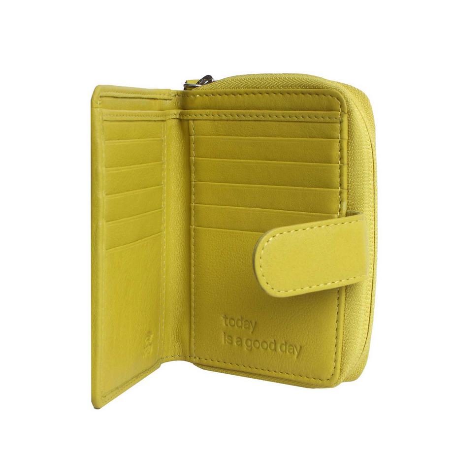 VARGU VINEM 1-A Mono Portefeuille en Cuir Véritable  