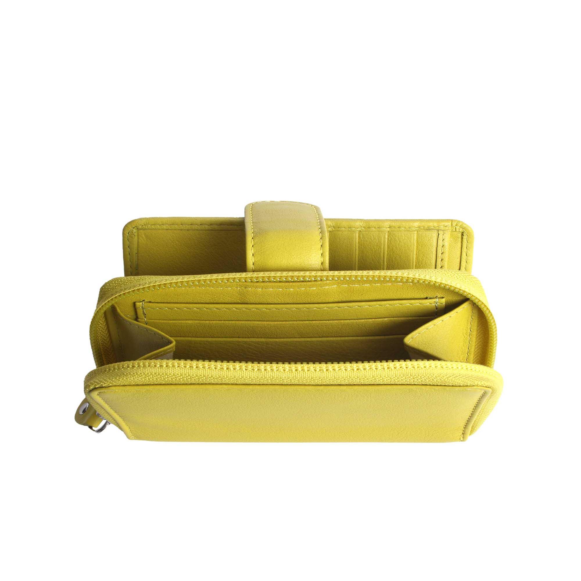 VARGU VINEM 1-A Mono Portafoglio in Vera Pelle  