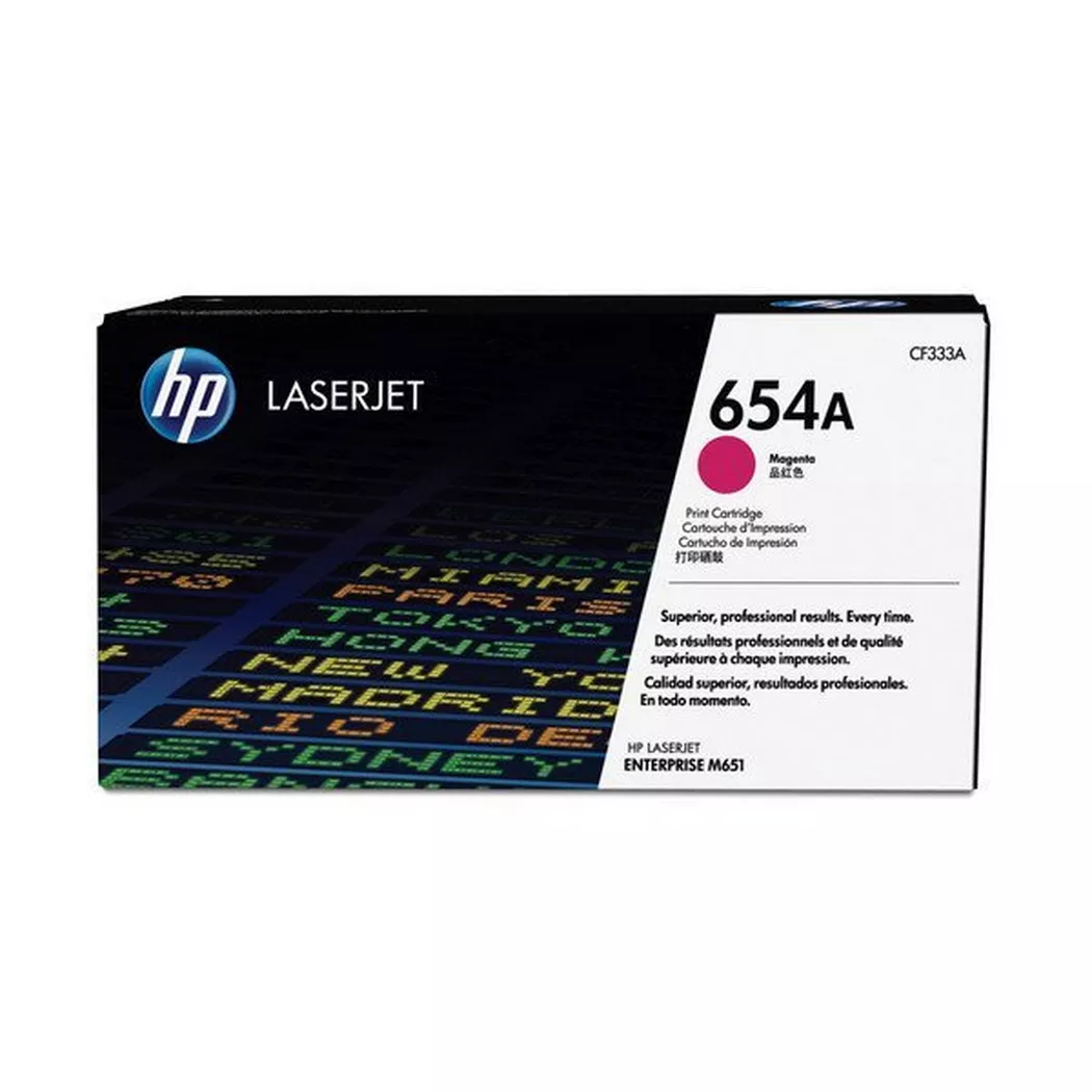 Hewlett-Packard – HP Toner-Modul 654A magenta CF333A CLJ Enterprise M651 15’000 S., One Size