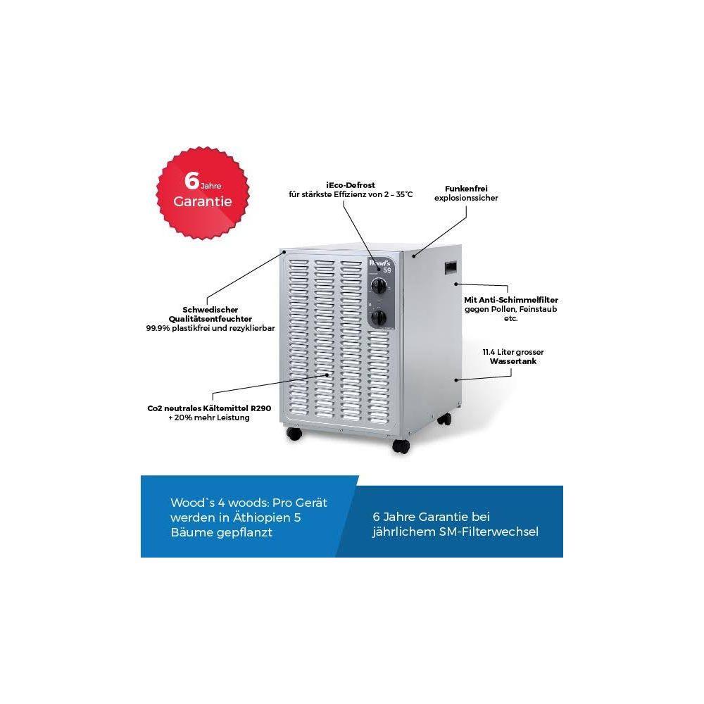 Wood's Entfeuchter SW-59FM 690 m³  