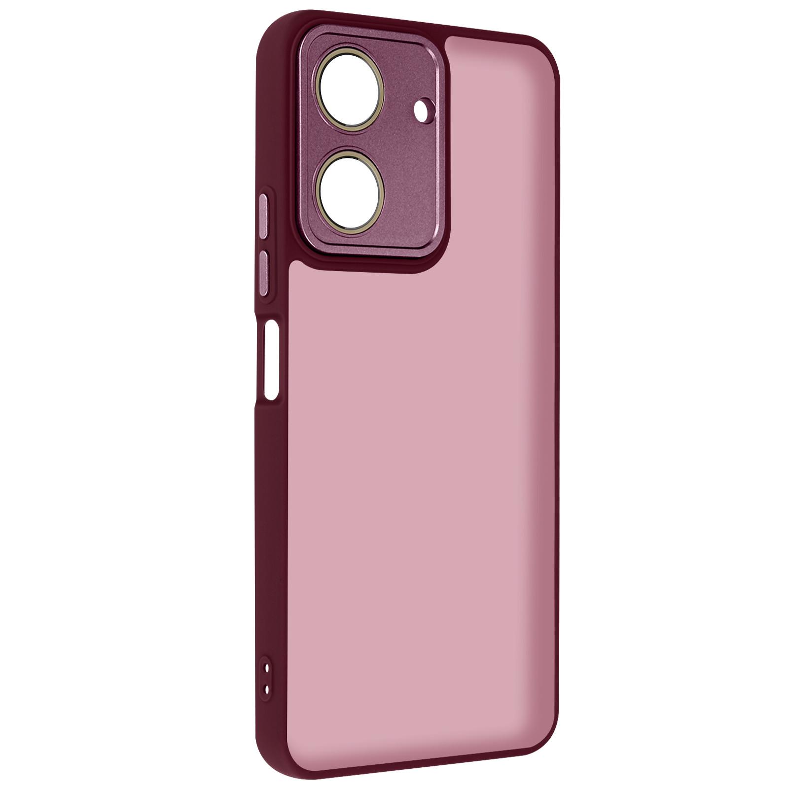 Avizar  Coque Redmi 13C Aubergine Translucide 