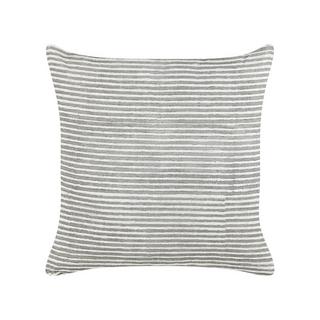 Beliani Lot de 2 coussins décoratifs en Lin Moderne KANPAS  