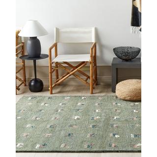 Beliani Tapis en Laine Boho KIZARLI  