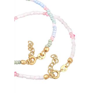 Elli  Armband Kids Glasperlen Pastell 2Er Set 