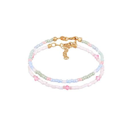 Elli  Armband Kids Glasperlen Pastell 2Er Set 