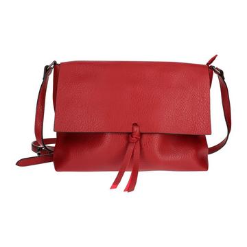 Sac bandoulière simili-cuir Rouge