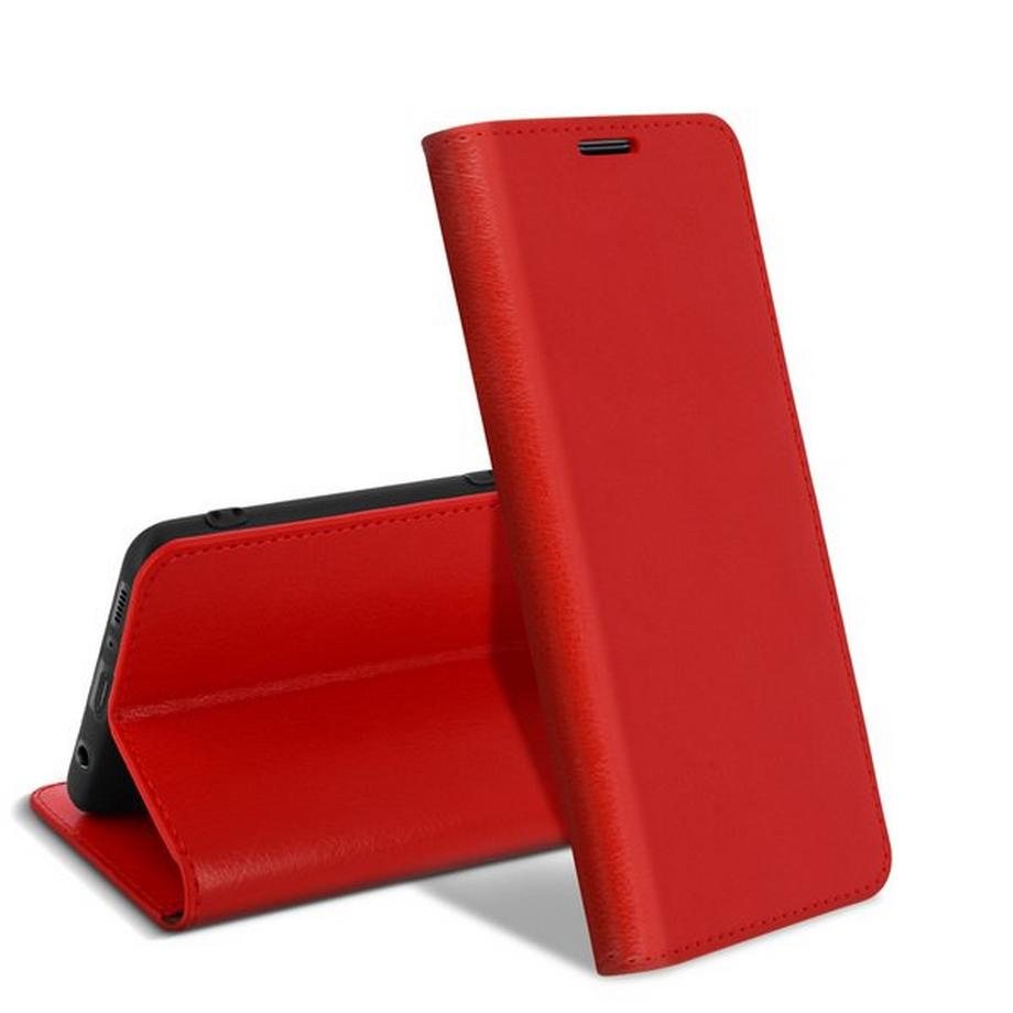 Avizar  Lederetui Samsung Galaxy A41 Rot 