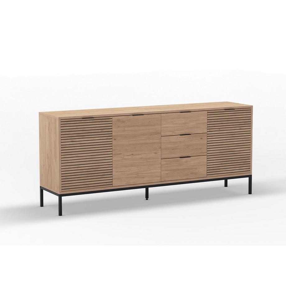 Calicosy Buffet 3 portes 3 tiroirs Ariel  