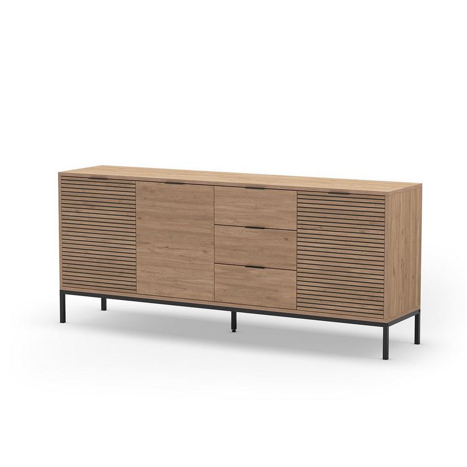 Calicosy Buffet 3 portes 3 tiroirs Ariel  