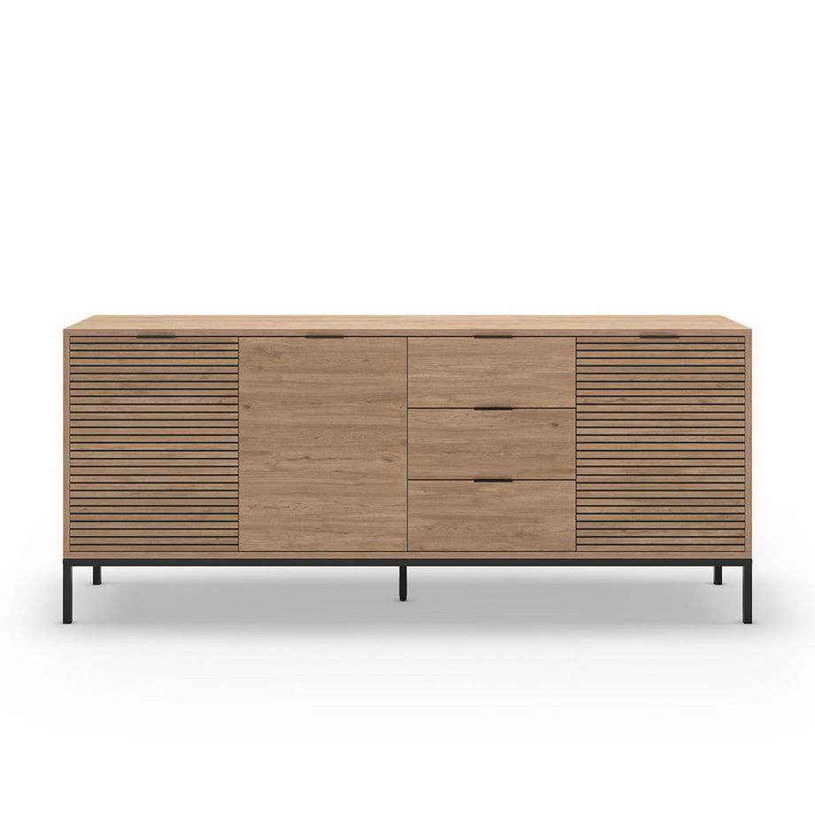 Buffet 3 portes 3 tiroirs Ariel