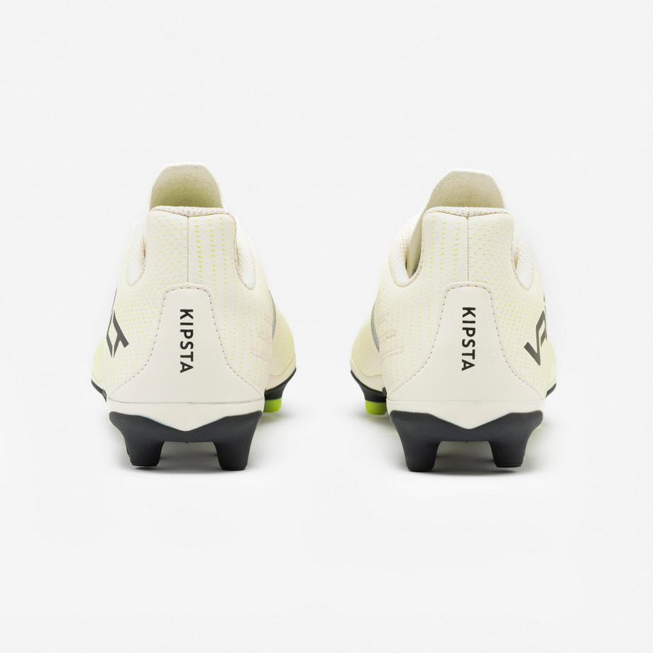 KIPSTA  CHAUSSURES DE FOOTBALL ENFANT A LACETS VIRALTO I FG WHITE 
