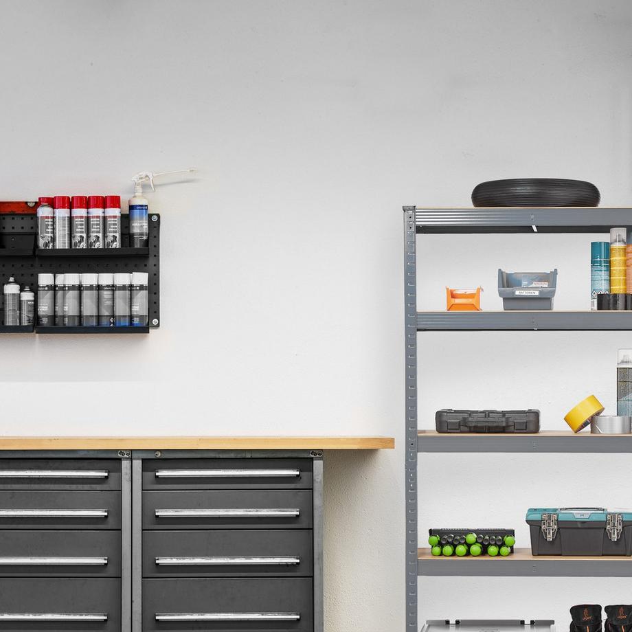 Northix  Lagerregal mit 5 Böden 