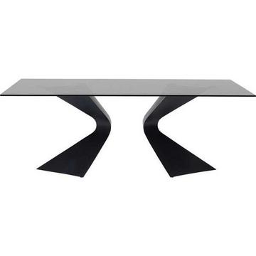 Table Gloria noir 200x100