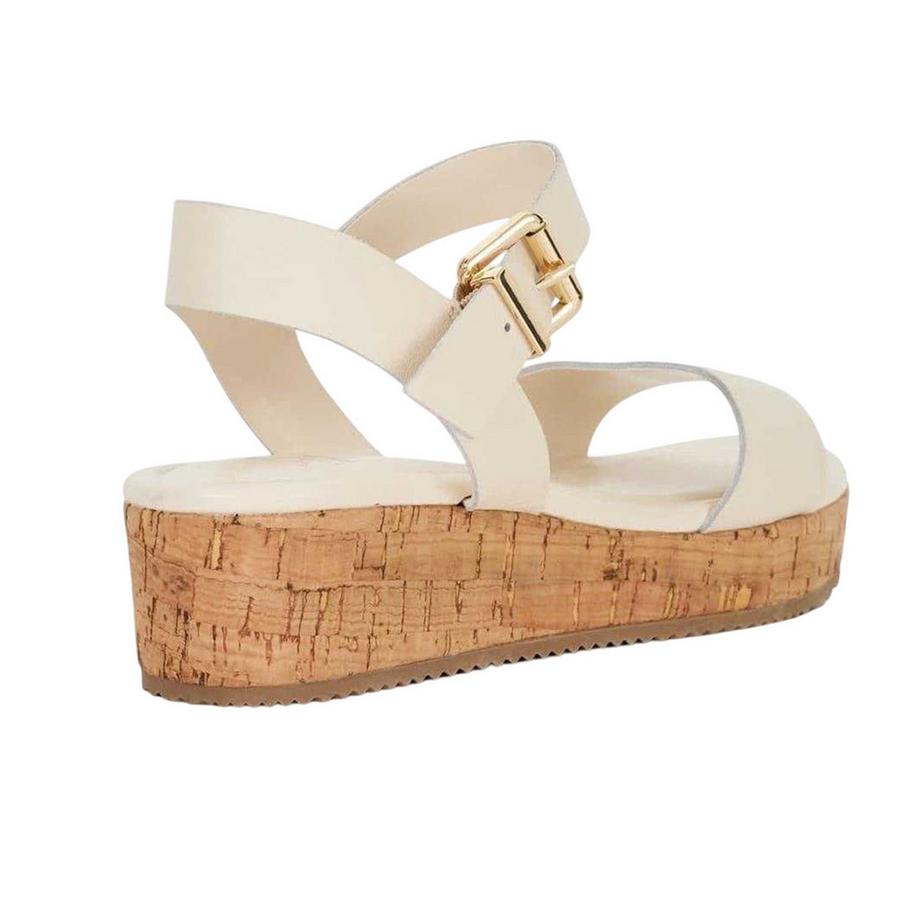 Dune London Sandales Cuir Semelle Plateforme  