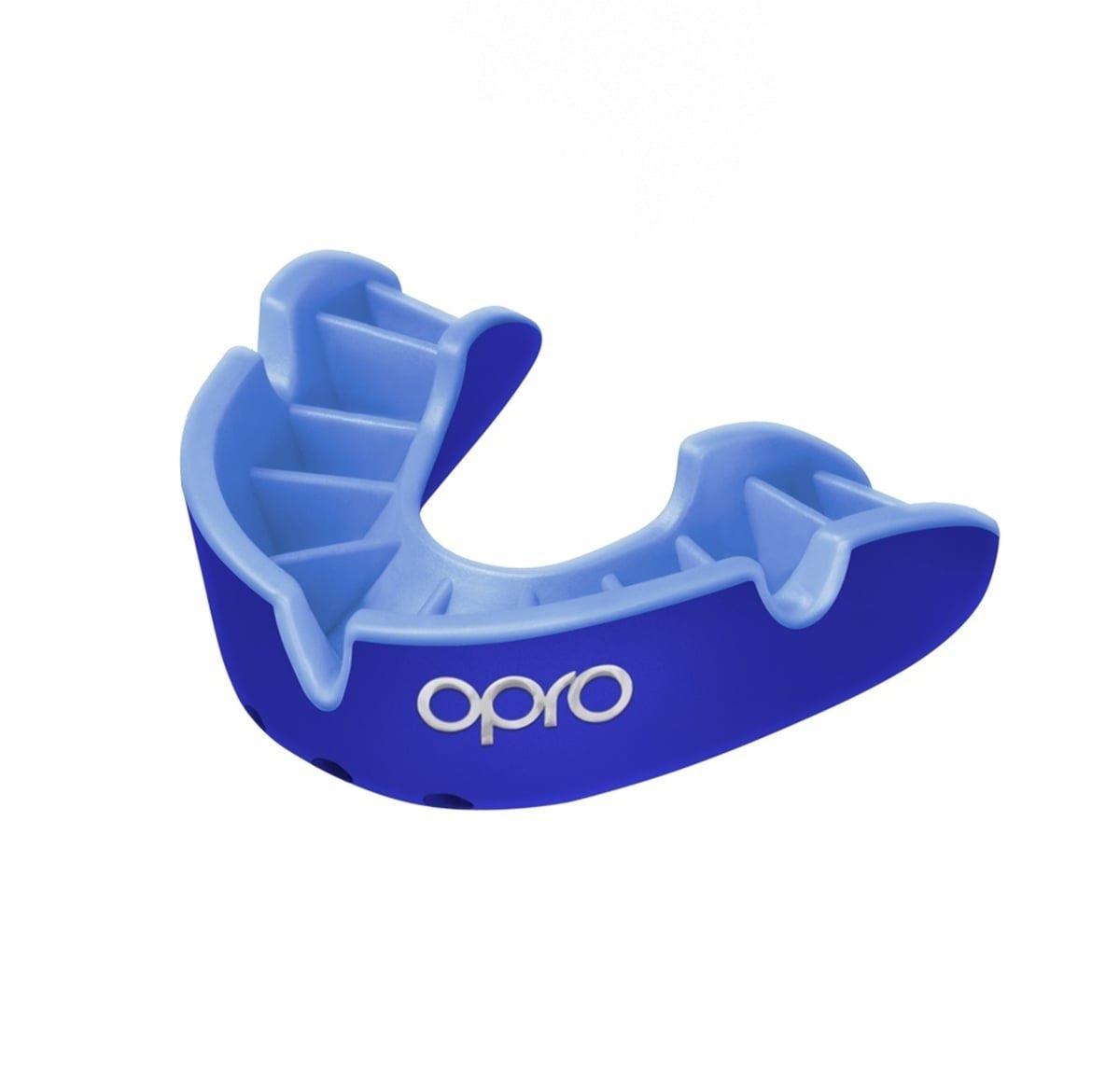 OPRO  OPRO Self-Fit Silver - Dark Blue/Blue 