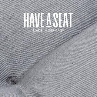 Have A Seat Have A Seat Bankkissen, Esstischbankauflage, 180x40 cm, hellgrau  