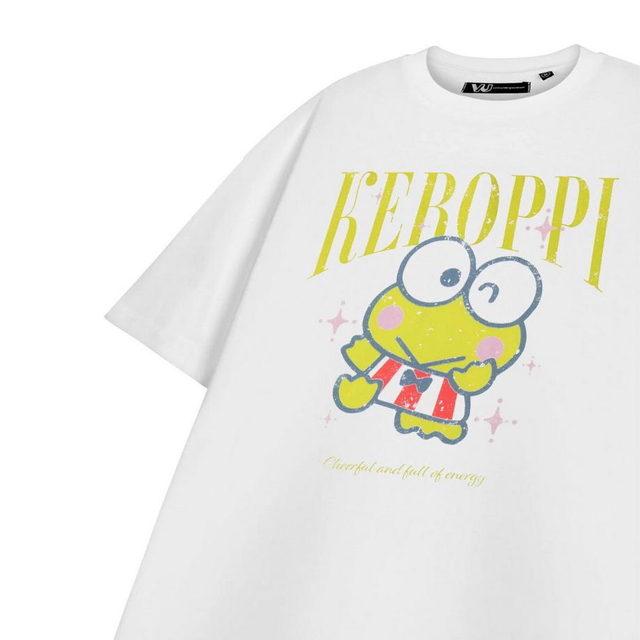 Hello Kitty  Maglietta Keroppi Maniche Corte 