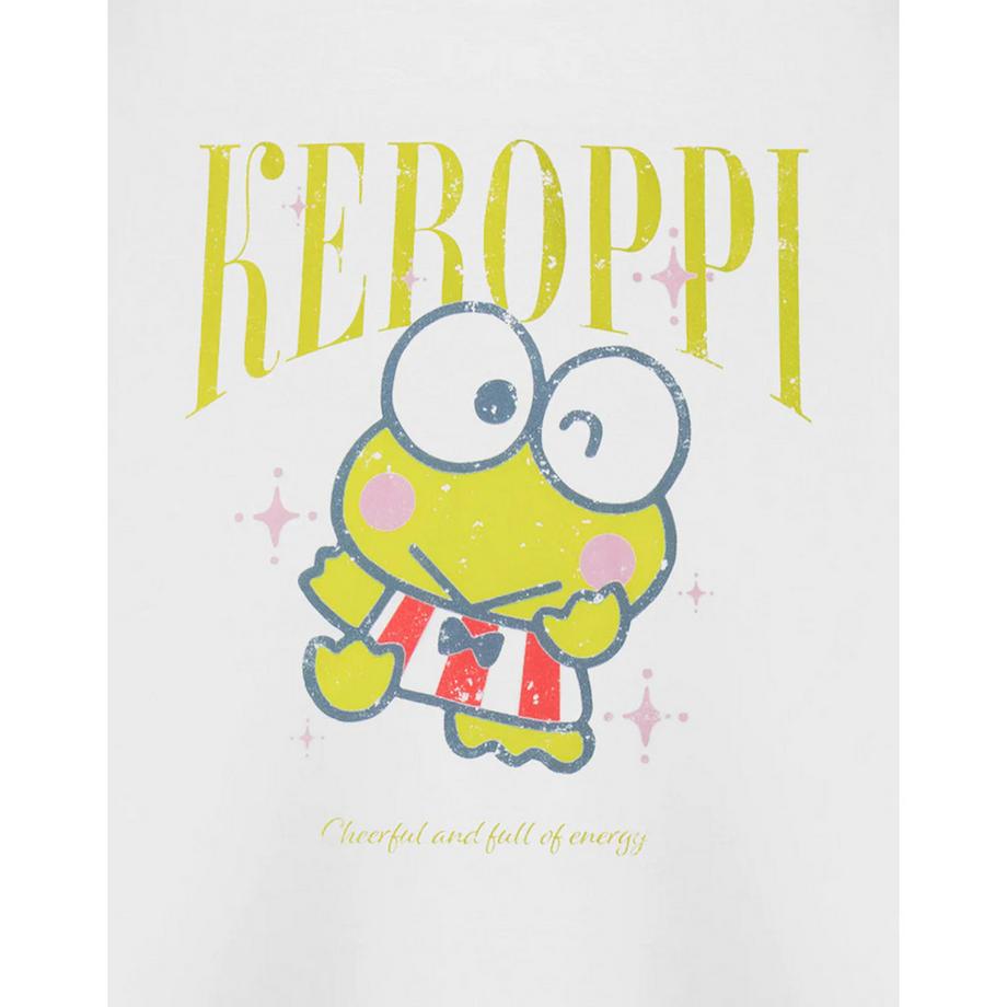 Hello Kitty  Maglietta Keroppi Maniche Corte 