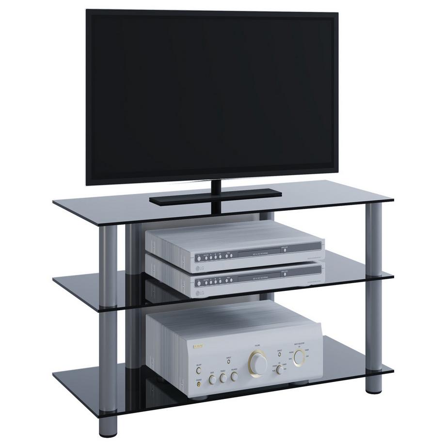 VCM TV Möbel | Lowboard | Kabelführung | Maße H. 45 x B. 59 x T. 48 cm | Fernseh Möbel - Sindas  