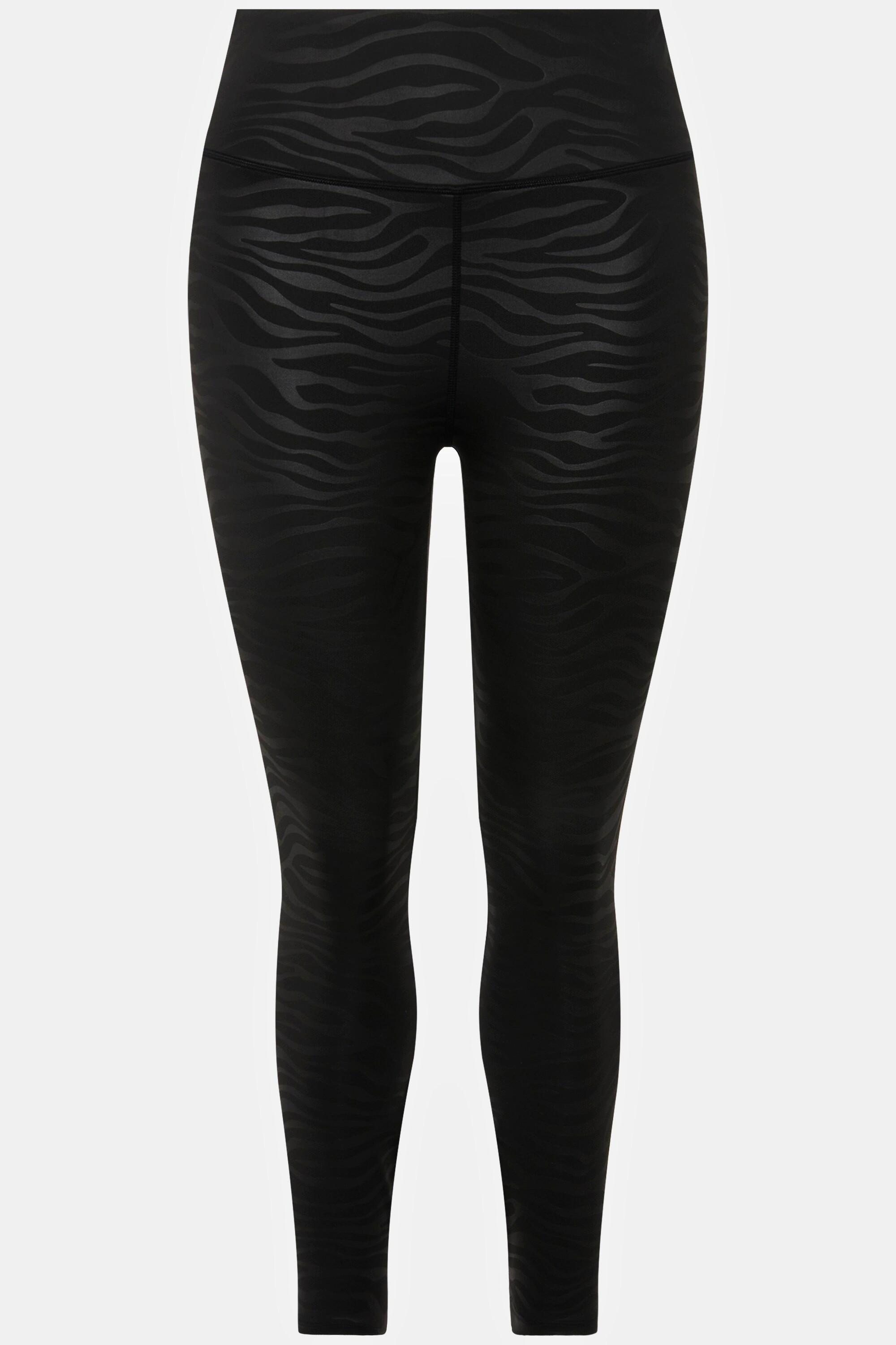 Studio Untold  Sport-Tights, Tight Legs, HighWaist, Zebra-Muster, Elastikbund 