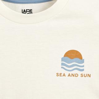 La Redoute Collections  5er-Pack T-Shirts mit Rundhals und Surfer-Motiven 