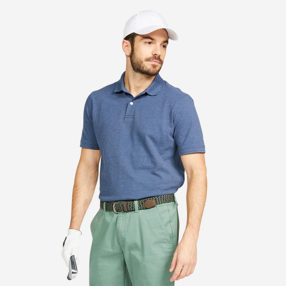 Polo maniche corte uomo golf cotone