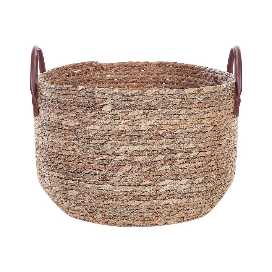 Beliani Set di 3 cestini en Alghe marine Classico SAYJAR  