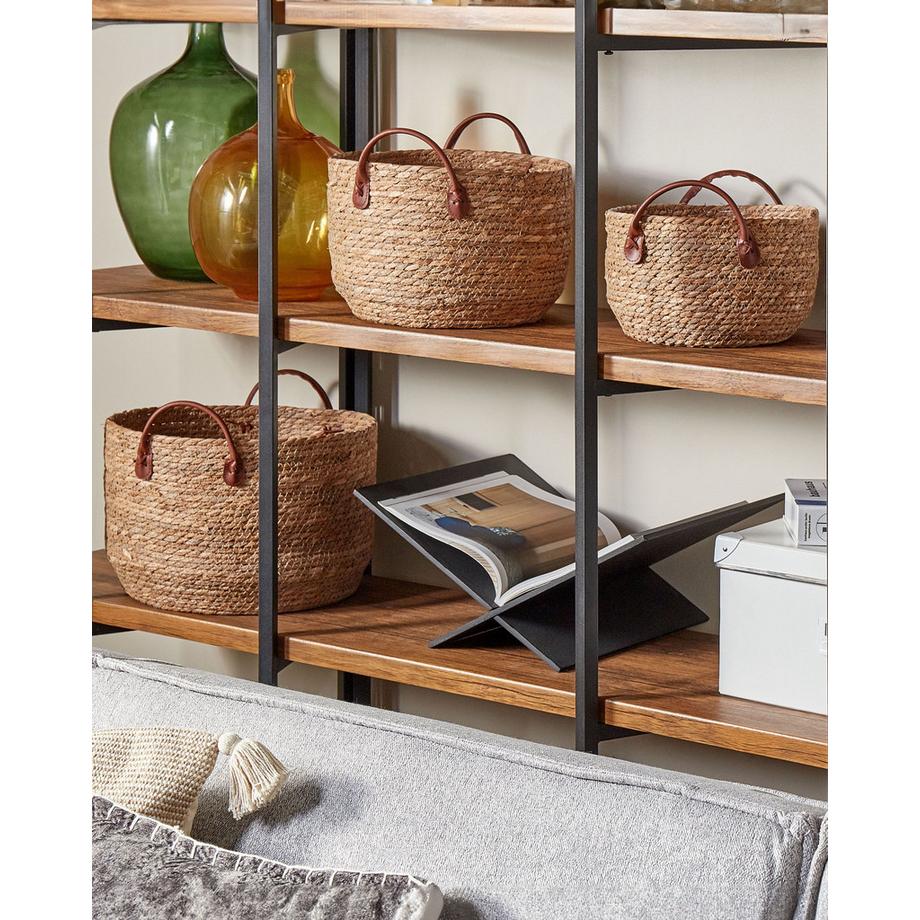 Beliani Set di 3 cestini en Alghe marine Classico SAYJAR  