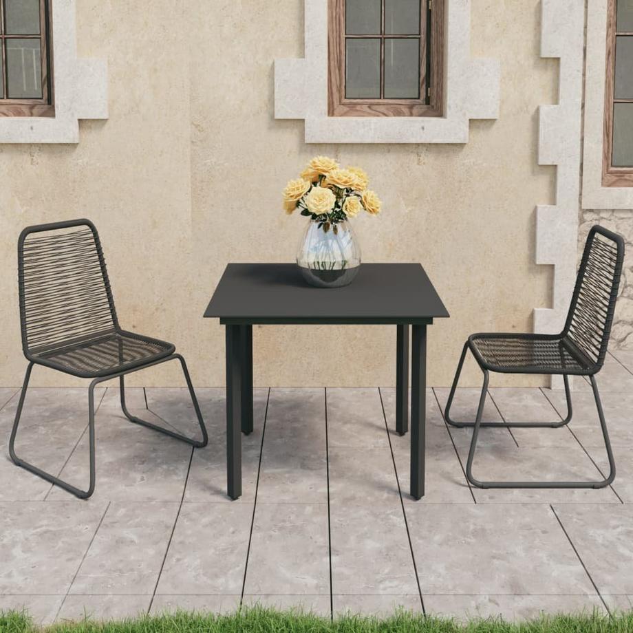 VidaXL Gartenmöbel set pvc  