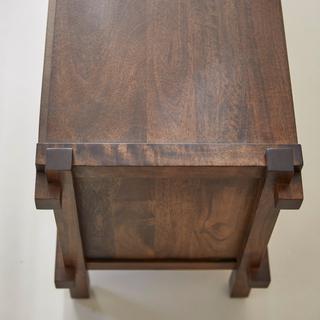 Tikamoon Mobile TV a 2 cassetti in legno di mango massello 120 cm Arko  