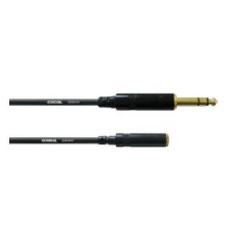 Cordial  Audio-Kabel 6,3 mm Klinke - 3,5 mm Klinke 0.15 m 