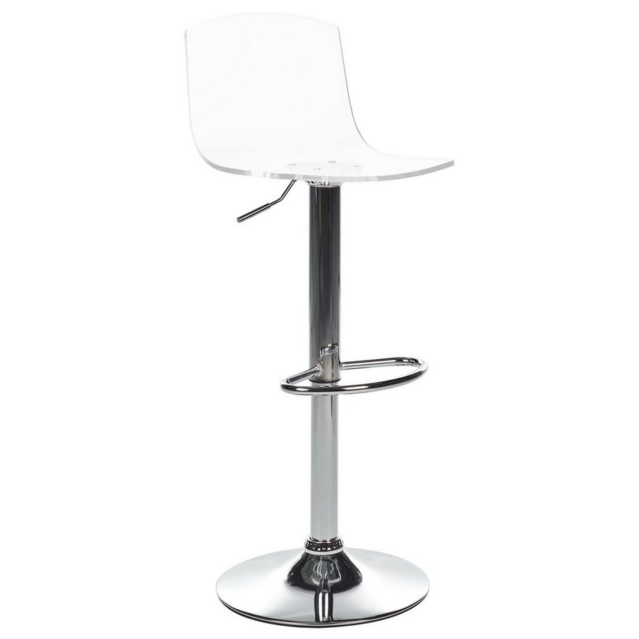 Beliani Lot de 2 chaises de bar en Acrylique  IMOLA  
