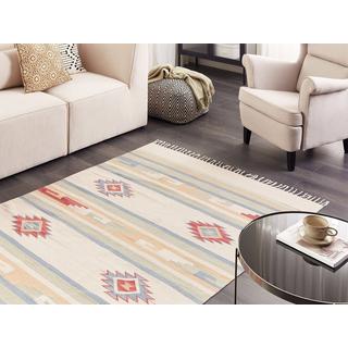 Beliani Tapis en Coton Traditionnel APARAN  