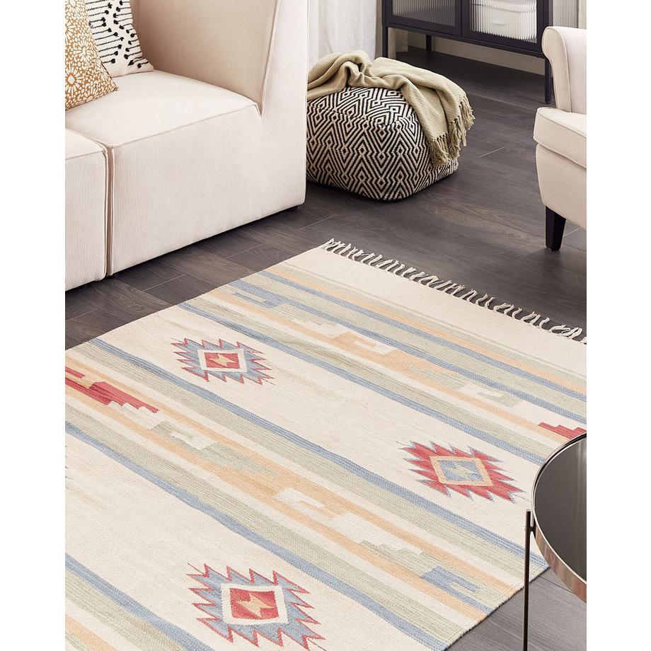 Beliani Tapis en Coton  APARAN  