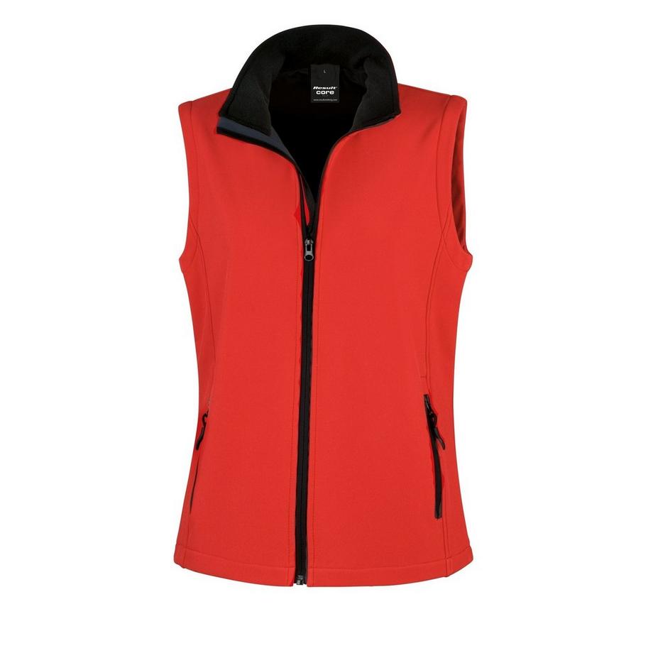 Veste softshell sans manches