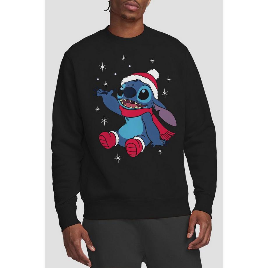 Lilo & Stitch Weihnachtliches Design Sweatshirt  