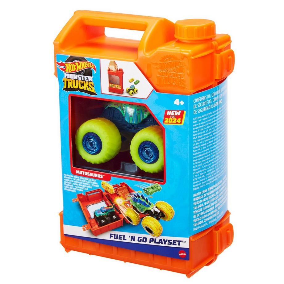 Hot Wheels  Monster Trucks Stunt N' Go Spielset (1:64) 
