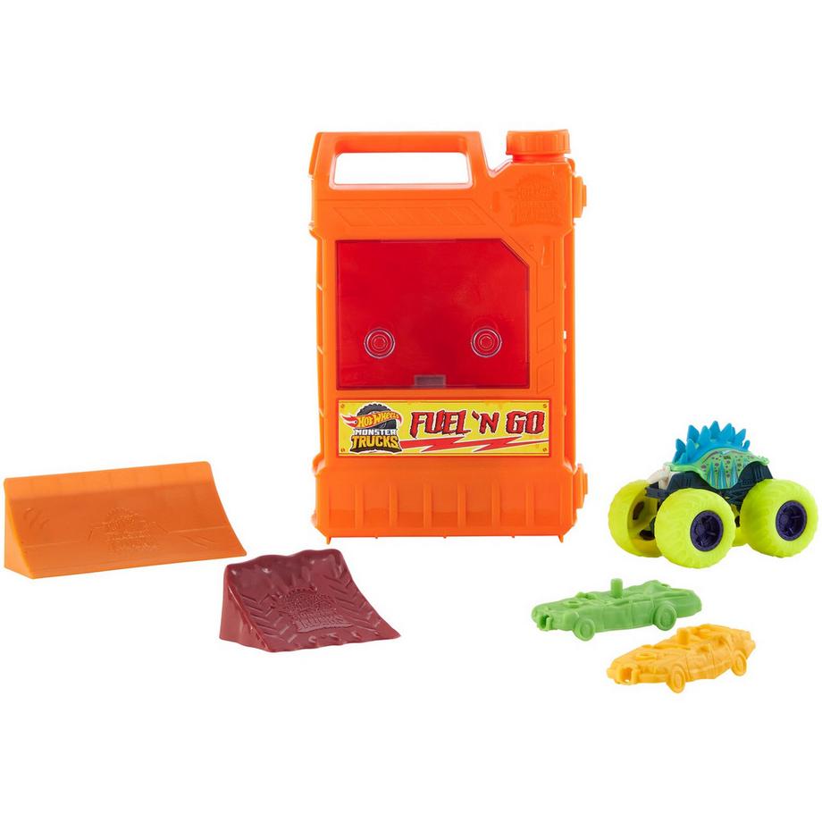 Hot Wheels  Monster Trucks Stunt N' Go Spielset (1:64) 