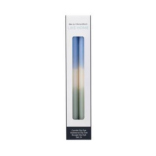 like. by Villeroy & Boch Candela dip dye ice, sage, 2 pezzi Like Home  