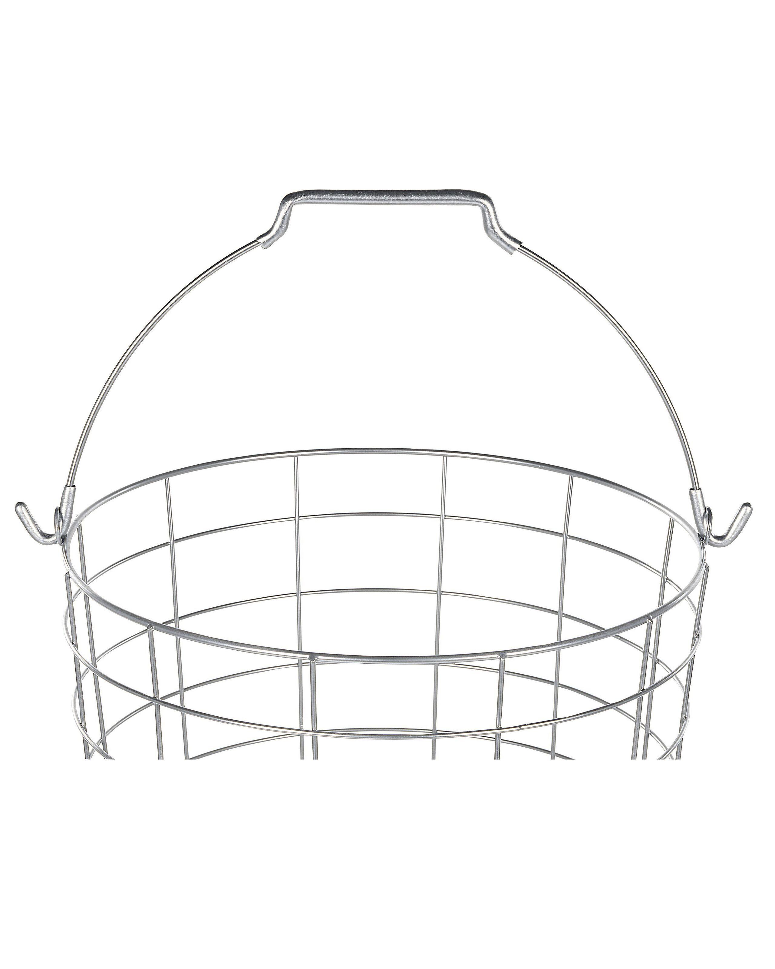 Beliani Supporto per cestino en Ferro Moderno AYAPAL  