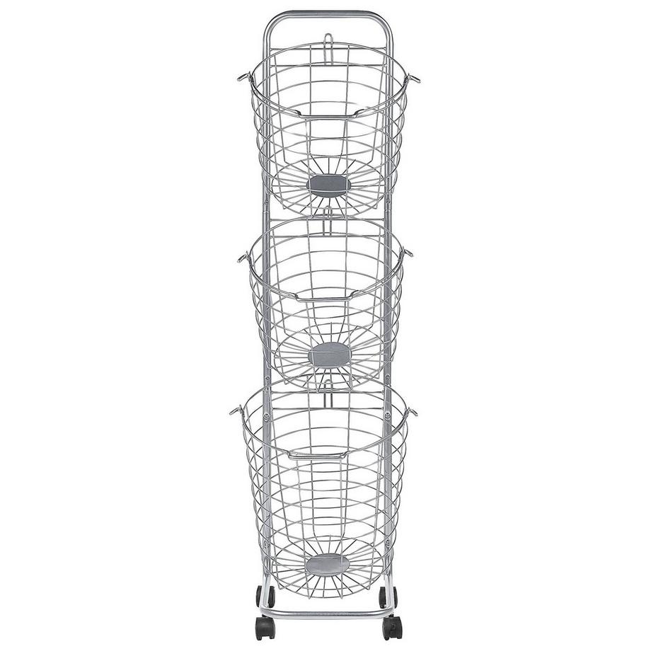 Beliani Supporto per cestino en Ferro Moderno AYAPAL  