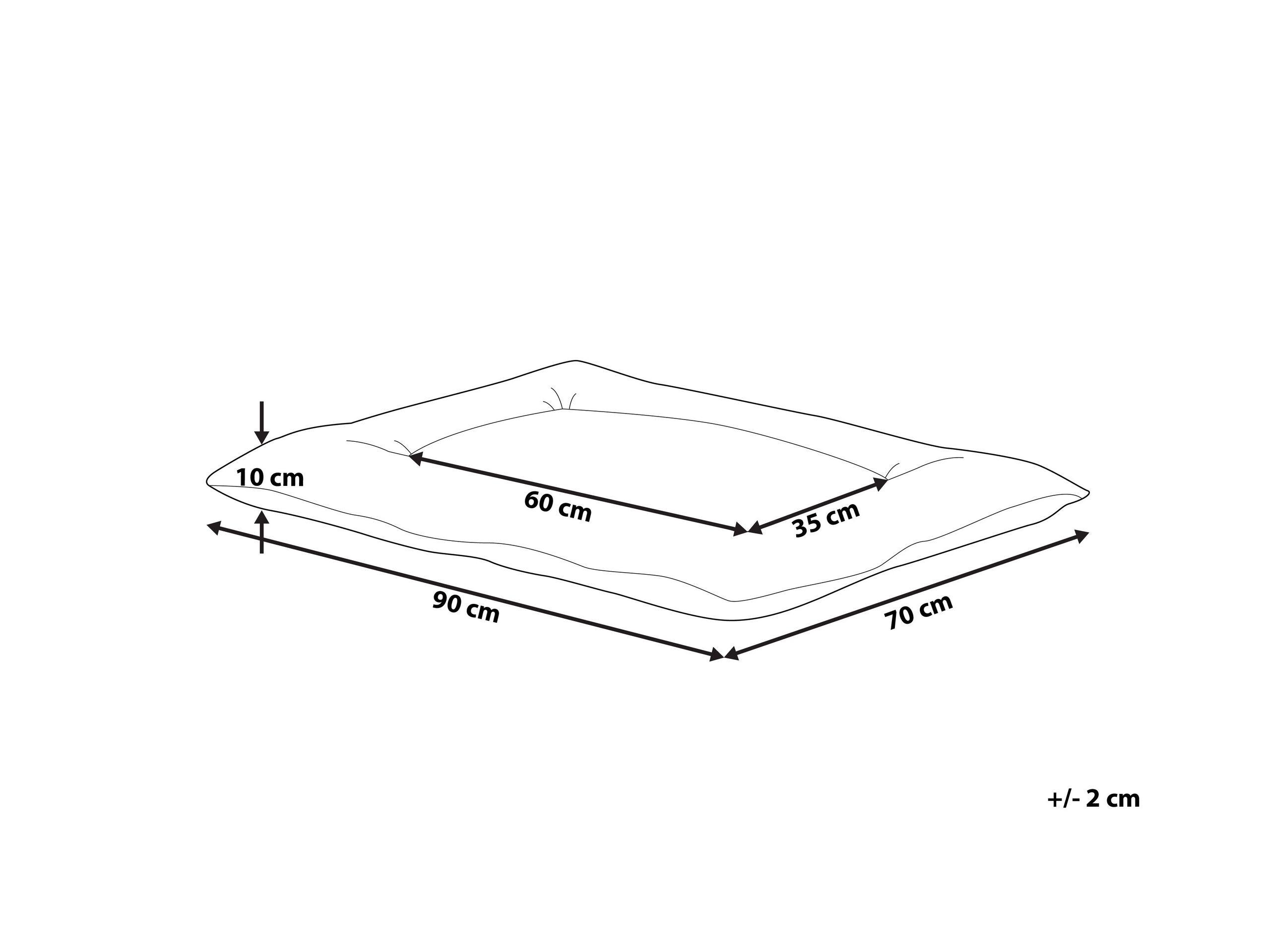 Beliani  Tierbett aus Polyester Klassisch KARANTU 